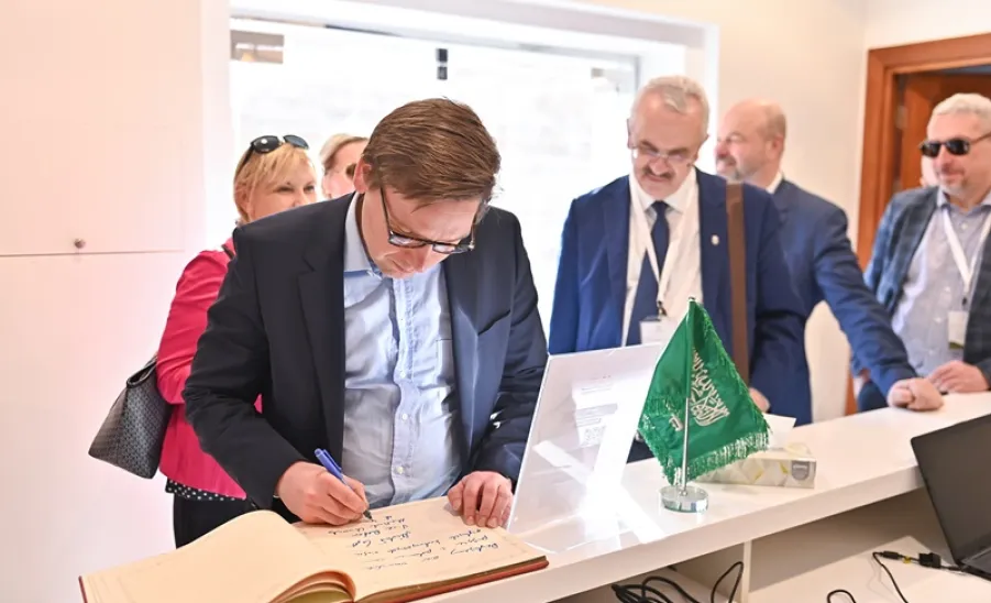 A DELEGATION OF POLISH UNIVERSITIES RECTORS VISIT MU - وفدٌ من رؤساء وقيادات الجامعات البولندية يزور الجامعة