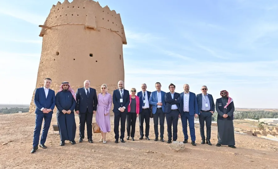 A DELEGATION OF POLISH UNIVERSITIES RECTORS VISIT MU - وفدٌ من رؤساء وقيادات الجامعات البولندية يزور الجامعة