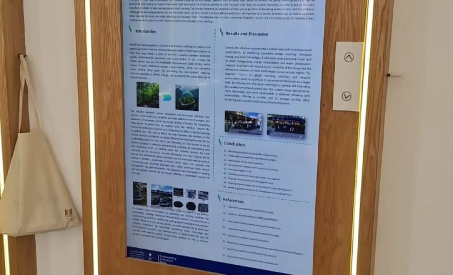 College of Engineering participates in the Sustainability Innovation Week Forum -  مشاركة كلية الهندسة في ملتقى أسبوع الابتكار في الاستدامة