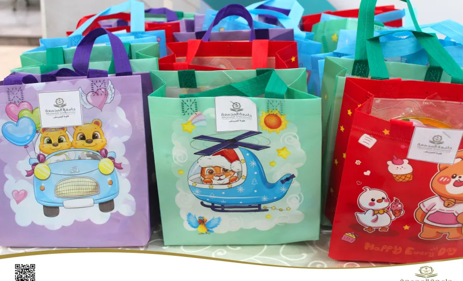 The College of Nursing receives children from two public kindergartens in Al-Husun ​​and Al-Tuwaim -  كلية التمريض تستقبل أطفال الروضتين الحكوميتين بالحصون والتويم