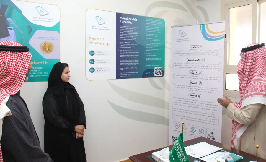 The Vice-Rector for Postgraduate Studies and Scientific Research on an inspection visit to the College of Nursing - وكيل الجامعة للدراسات العليا والبحث العلمي والمشرف على الكليات الصحية في زيارة تفقدية لكلية التمريض