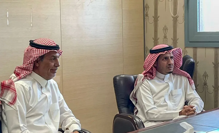 A team of the Archives & Records Center visits the College of Education in Majmaah
 -  .