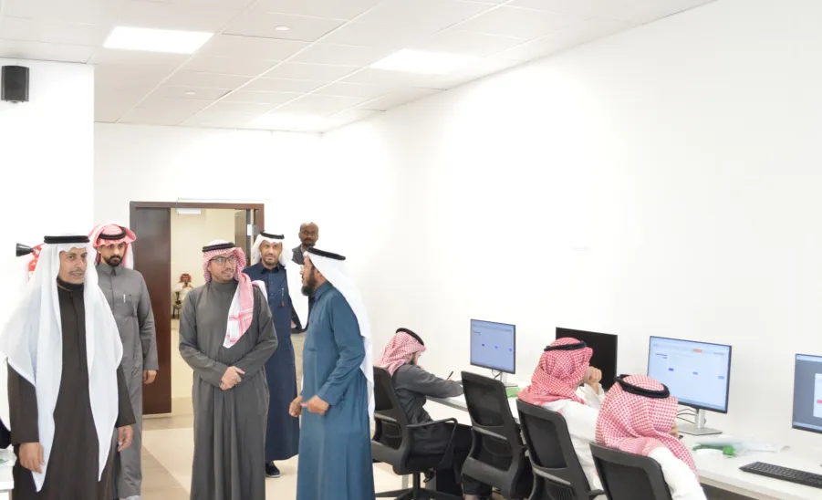 The Vice-Rector visits the 2025 Standardized Test Center 'Jahizya' -  زيارة جاهزية 2025