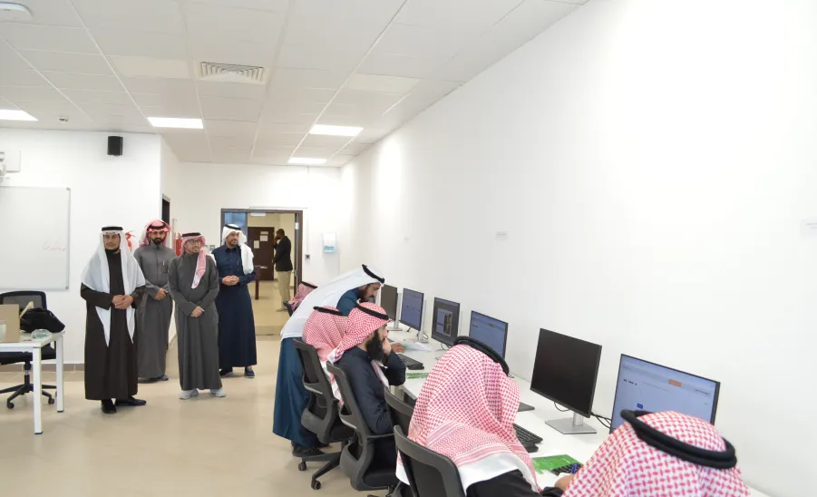 The Vice-Rector visits the 2025 Standardized Test Center 'Jahizya' -  زيارة جاهزية 2025