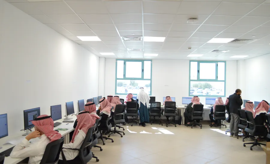 The Vice-Rector visits the 2025 Standardized Test Center 'Jahizya' -  زيارة جاهزية 2025