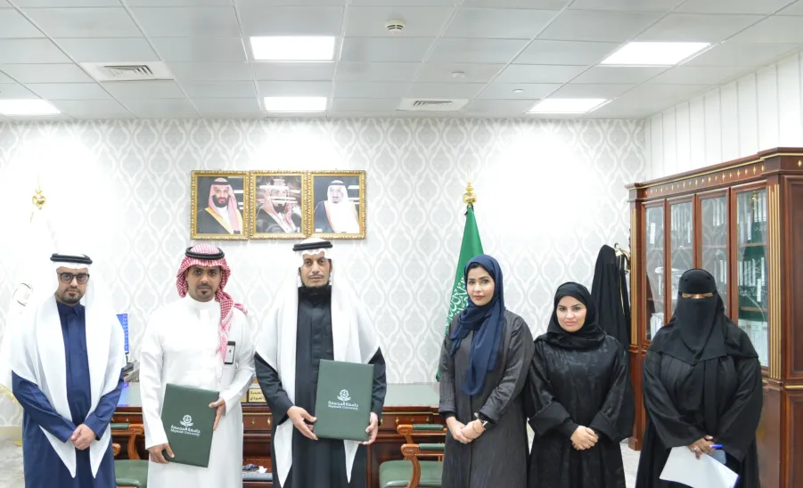 Alumni Employment Support renews the agreement of employing graduates with the “Hadaf” Fund -  الشؤون التعليمية- هدف 4