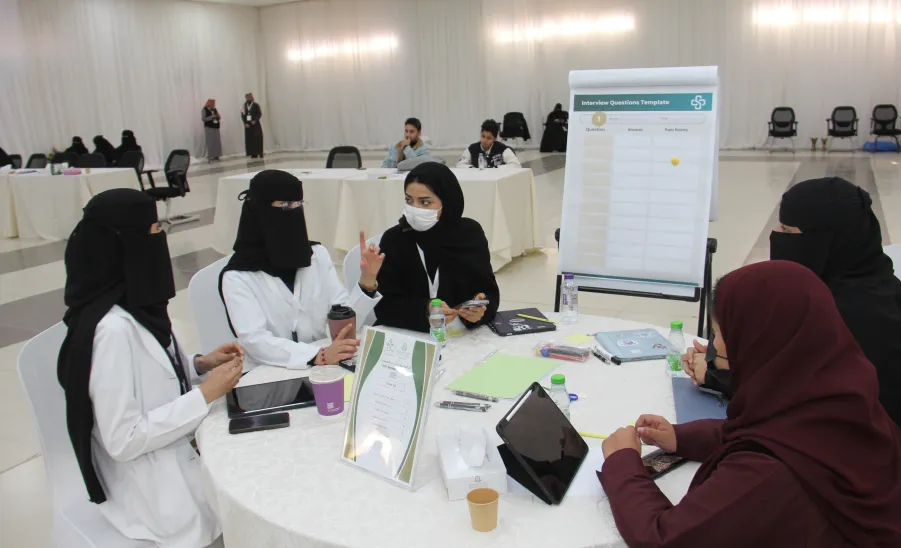 The College of Nursing organizes Health Innovation Hackathon 2025 -  كلية التمريض تنظم هاكاثون الابتكار الصحي 2025