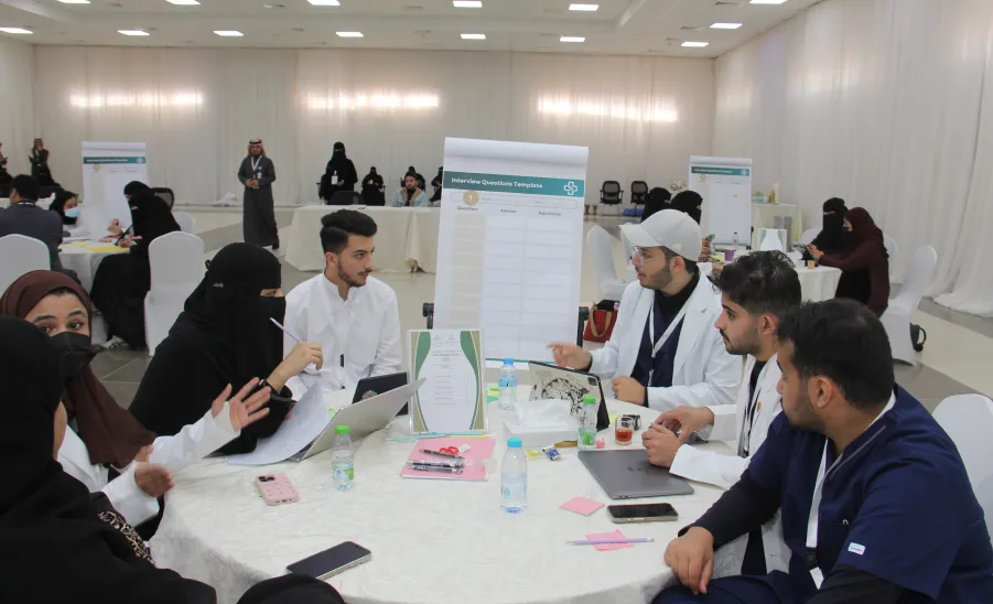 The College of Nursing organizes Health Innovation Hackathon 2025 -  كلية التمريض تنظم هاكاثون الابتكار الصحي 2025