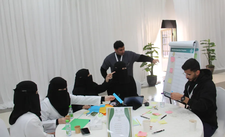 The College of Nursing organizes Health Innovation Hackathon 2025 -  كلية التمريض تنظم هاكاثون الابتكار الصحي 2025