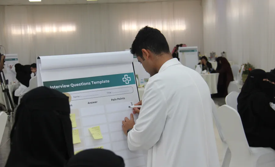 The College of Nursing organizes Health Innovation Hackathon 2025 -  كلية التمريض تنظم هاكاثون الابتكار الصحي 2025