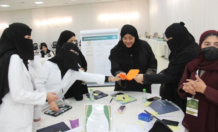 The College of Nursing organizes Health Innovation Hackathon 2025 -  كلية التمريض تنظم هاكاثون الابتكار الصحي 2025