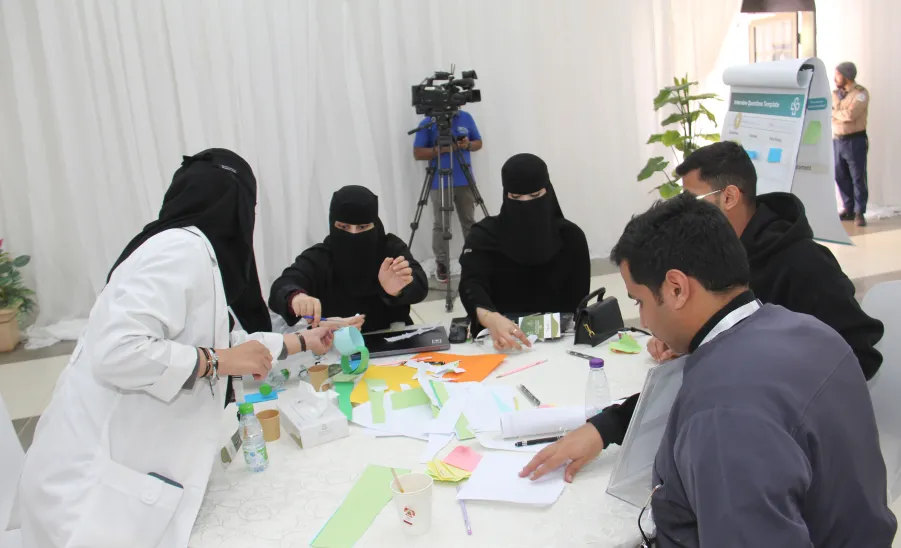 The College of Nursing organizes Health Innovation Hackathon 2025 -  كلية التمريض تنظم هاكاثون الابتكار الصحي 2025