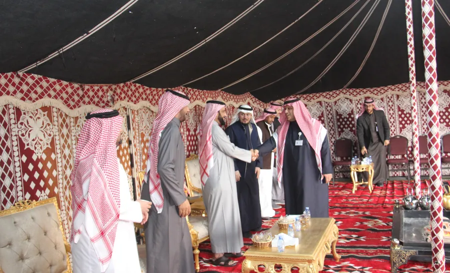 The College of Nursing organized an outdoor event during winter  -  كلية التمريض تنظم فعالية "حي الشتاء"