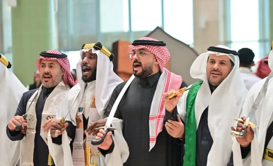 the General Administration of Relations and Conferences organizes MU’s celebration of Foundation Day -  جانب من الحفل