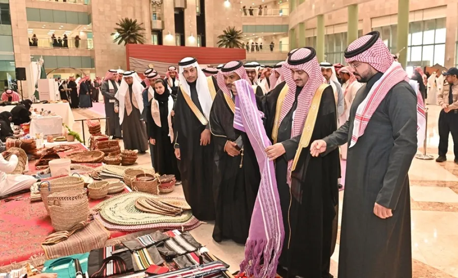 the General Administration of Relations and Conferences organizes MU’s celebration of Foundation Day -  جانب من الحفل