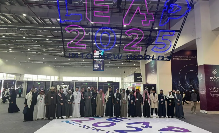 The Deanship of Student Affairs organizes a student visit to the LEAP 2025 Exhibition and Conference - 2