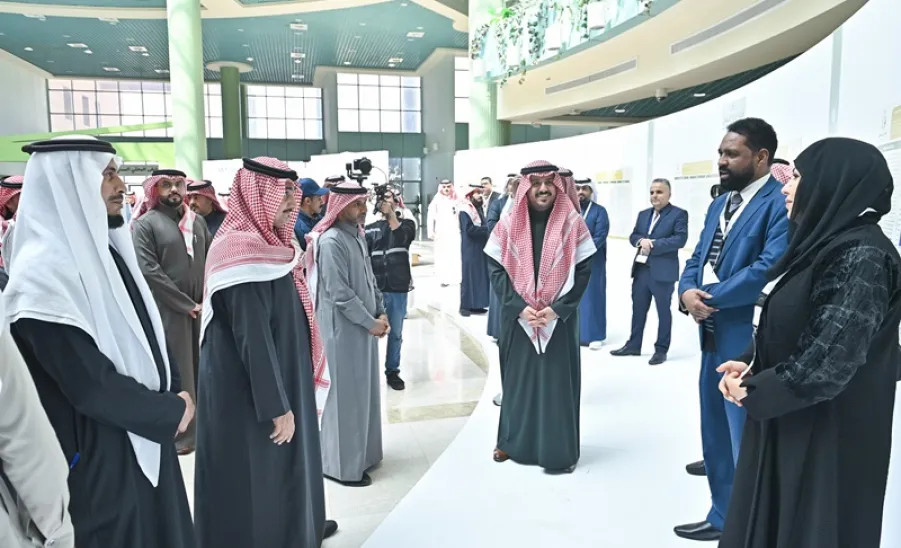 عمادة الدراسات العليا والبحث العلمي تقيم الملتقى البحثي السنوي -  الملتقى البحثي السنوي لمنسوبي الجامعة