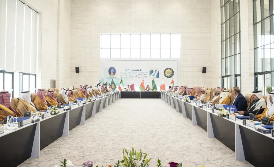 MU's role in the twenty-seventh meeting in the Gulf Cooperation Council countries was commended  -  وكيل الجامعة للتنمية والاستثمار يثمن لقطاع شؤون الإنسان والبيئة بأمانة مجلس التعاون لدول الخليج العربية إشادتها بدور جامعة المجمعة
