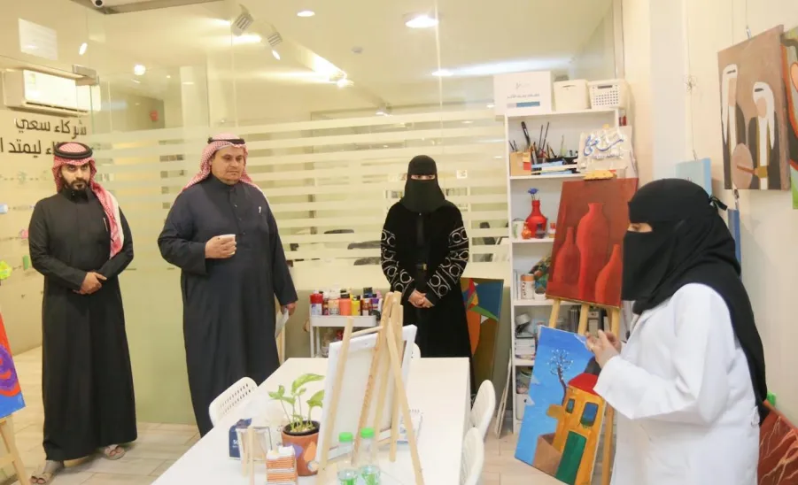 Assistant CEO visits Sai Association for Employment of People with Disabilities -  زيارة