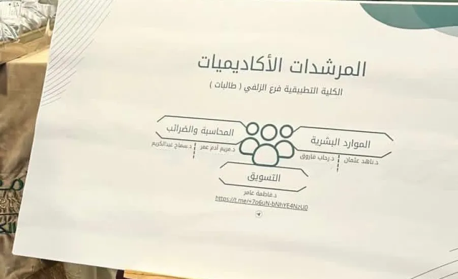 The Applied College conducts an orientation meeting with freshmen  - لقاء