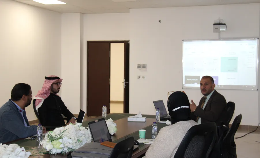 The Student Training Department organizes a Workshop on the Cooperative Training Platform  - لقاء كلية الهندسة التدريب الطلابي