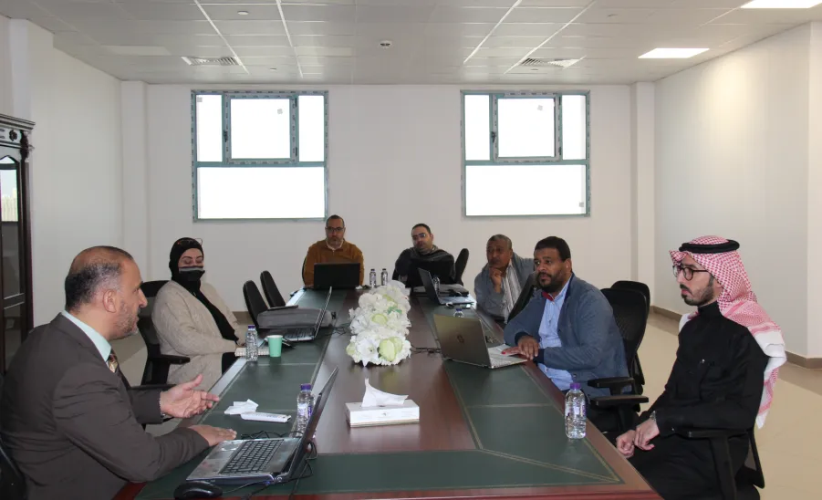 The Student Training Department organizes a Workshop on the Cooperative Training Platform  - لقاء كلية الهندسة التدريب الطلابي