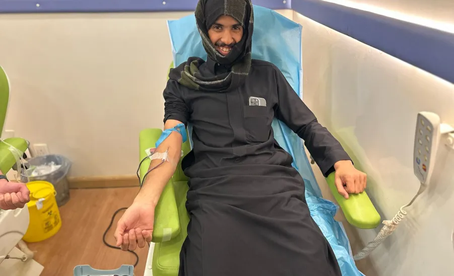 Social Responsibility Observatory conducts a blood donation campaign in Hawtat Sudair
 -  صورة