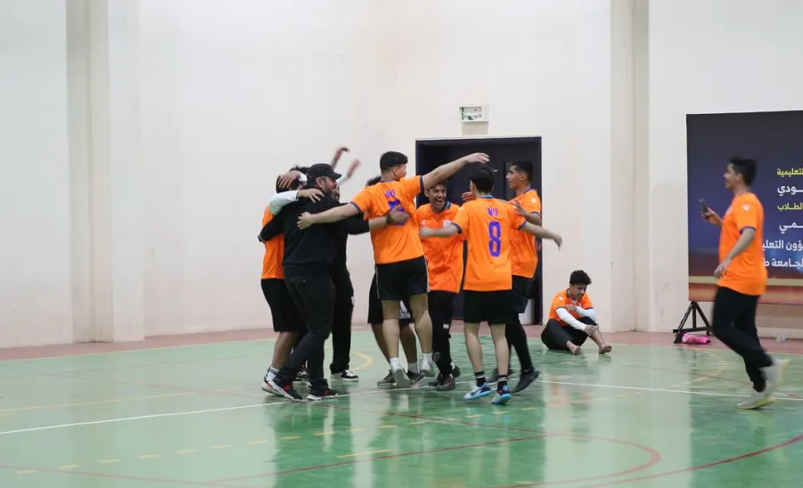The College of Computer Sciences and Information wins the Vice-Rector's Trophy for Futsal - 7