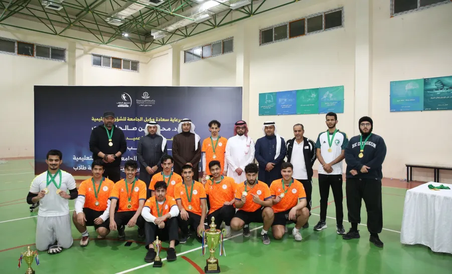 The College of Computer Sciences and Information wins the Vice-Rector's Trophy for Futsal - 8