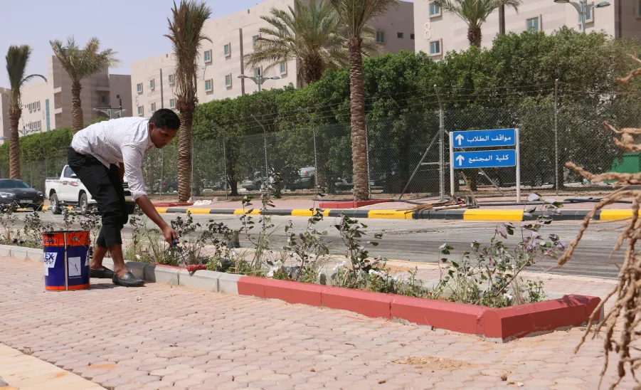 The General Administration of Projects, Operations, and Maintenance undertakes infrastructure development projects  - صورة