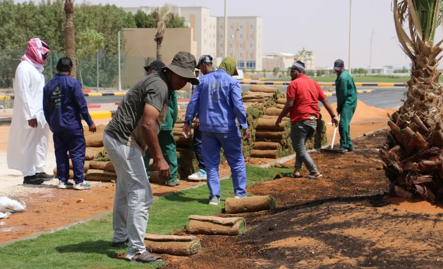 The General Administration of Projects, Operations, and Maintenance undertakes infrastructure development projects  - صورة
