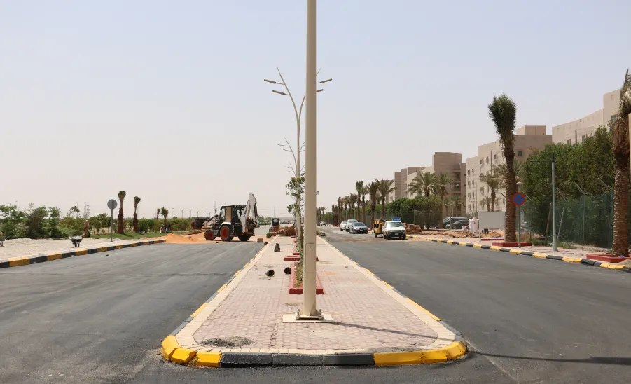 The General Administration of Projects, Operations, and Maintenance undertakes infrastructure development projects  - صورة