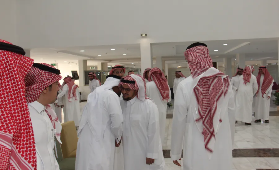 كلية التمريض تقيم لقاء المعايدة السنوي - كلية التمريض تقيم لقاء المعايدة السنوي لمنسوبيها بمناسبة عيد الفطر المبارك 1446هـ