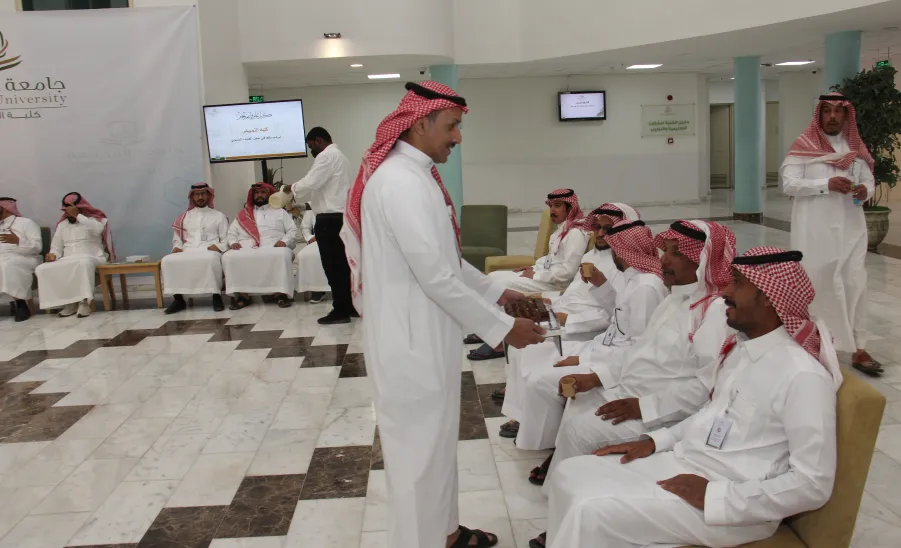 كلية التمريض تقيم لقاء المعايدة السنوي - كلية التمريض تقيم لقاء المعايدة السنوي لمنسوبيها بمناسبة عيد الفطر المبارك 1446هـ