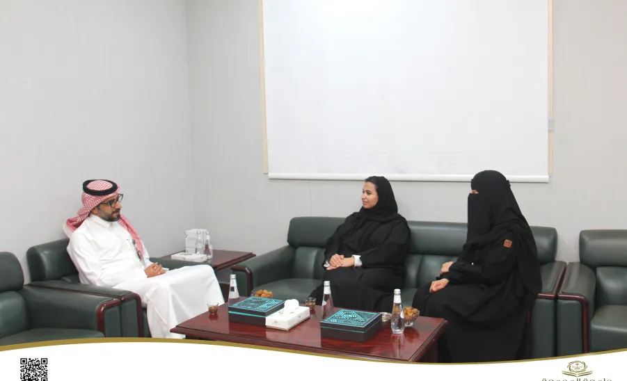 The College of Nursing welcomes the CEO of the University Medical Center - كلية التمريض تستقبل الرئيس التنفيذي للمركز الطبي بالجامعة