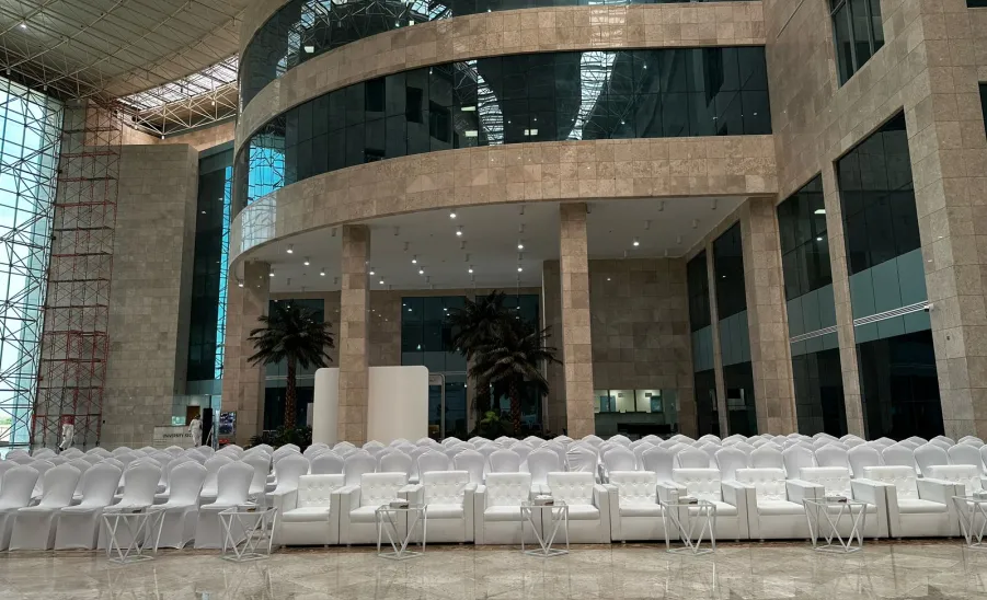 The General Administration of Relations and Conferences prepares for holding the annual Eid celebration  - جانب من الاستعداد