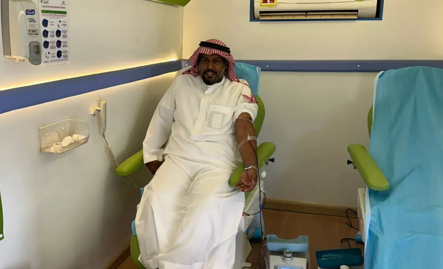 The Social Responsibility Observatory launches a blood donation campaign in Hawtat Sudair -  صورة