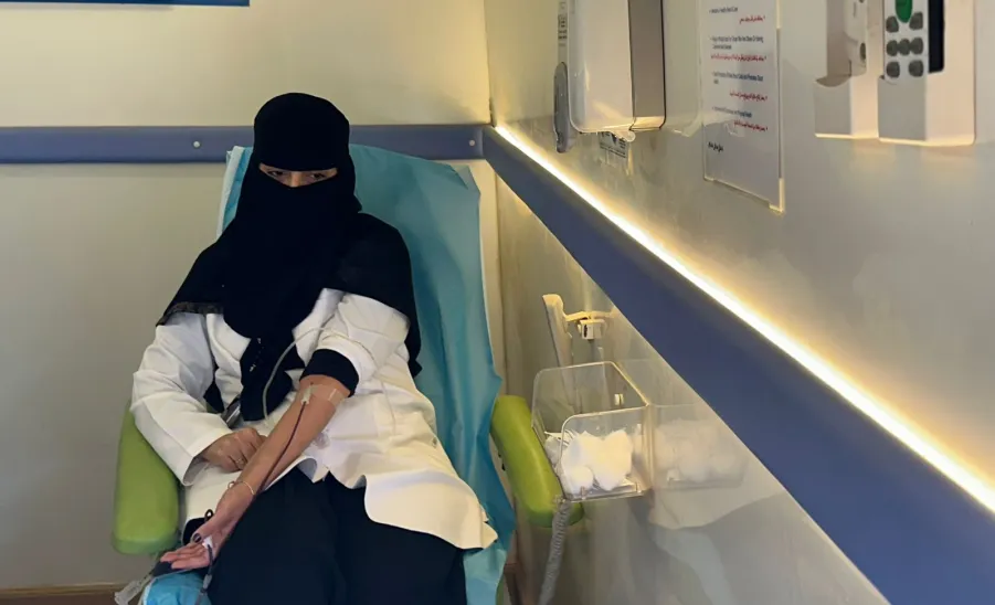 The Social Responsibility Observatory launches a blood donation campaign in Hawtat Sudair -  صورة