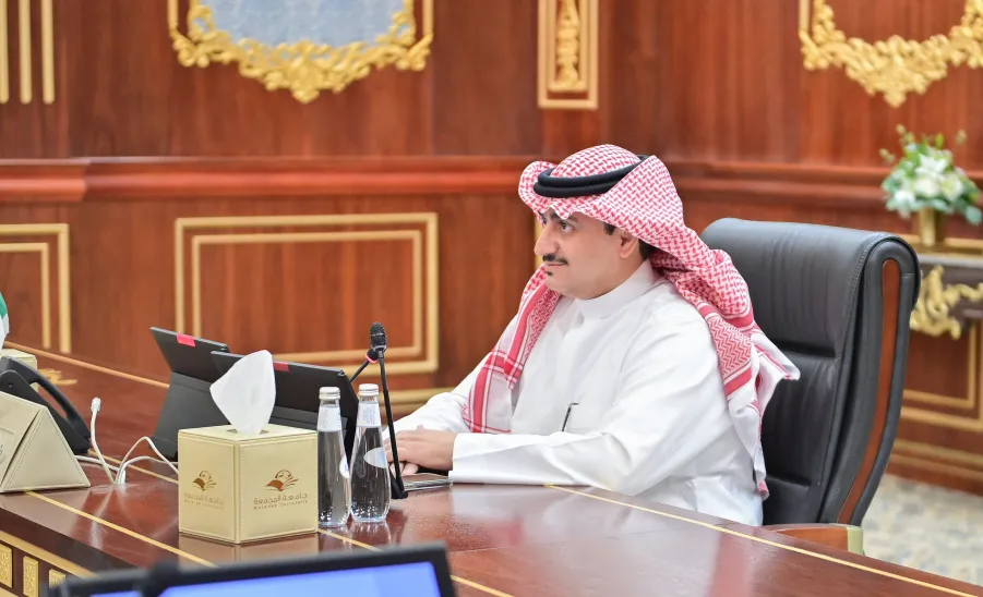 MU COUNCIL HOLDS ITS 9TH MEETING FOR THE ACADEMIC YEAR 1446
 -  مجلس الجامعة