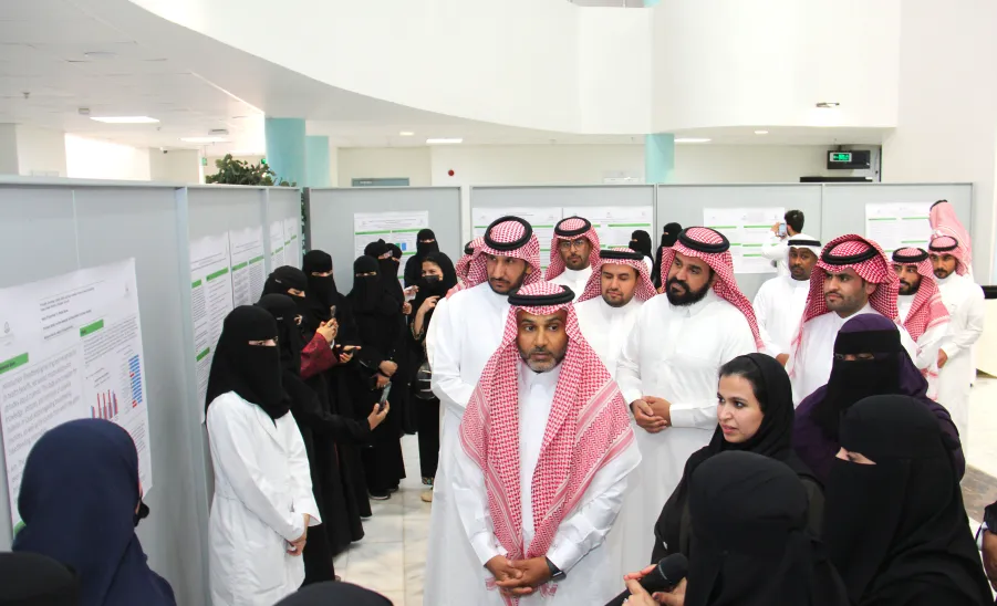 The College of Nursing hosts an event on the Scientific Research and Innovation Day 2025 -  كلية التمريض تنظم فعاليات "يوم البحث العلمي والابتكار 2025"