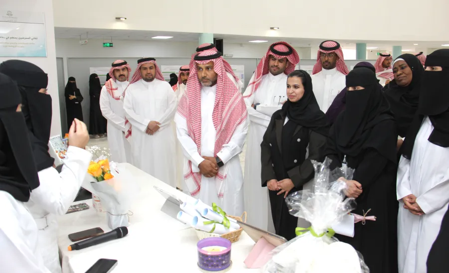 The College of Nursing hosts an event on the Scientific Research and Innovation Day 2025 -  كلية التمريض تنظم فعاليات "يوم البحث العلمي والابتكار 2025"