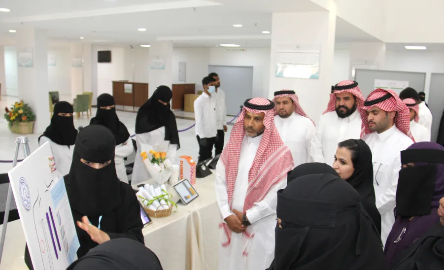 The College of Nursing hosts an event on the Scientific Research and Innovation Day 2025 -  كلية التمريض تنظم فعاليات "يوم البحث العلمي والابتكار 2025"