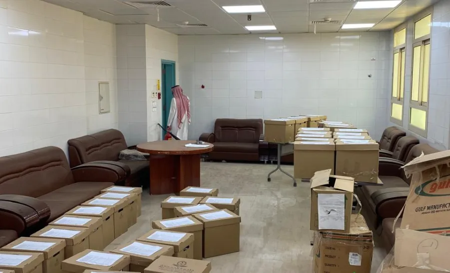 The College of Sharia and Law completes the Archives and Records Work - كلية الشريعة والقانون