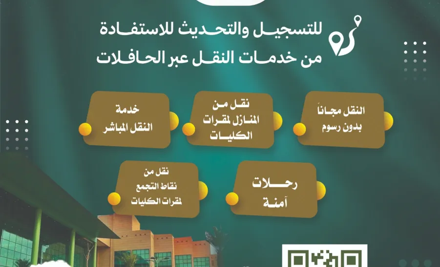 الجامعة تعلن عن فتح بوابة التسجيل والتحديث للاستفادة من خدمات النقل - 1