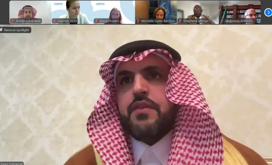 الجامعة تمثل المملكة في المنتدى السياسي الرفيع المستوى بالأمم المتحدة - المنتدى السياسي - مشارك 3