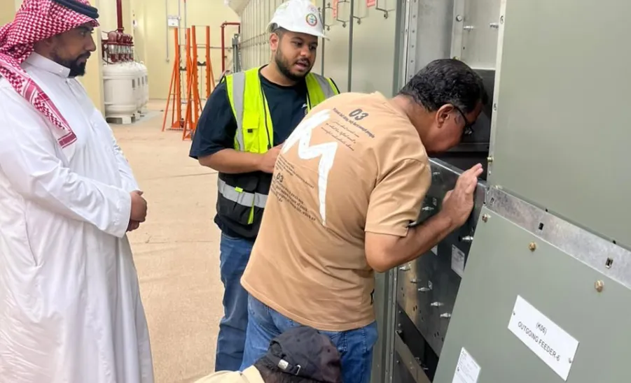 The General Administration of Projects, Operations, and Maintenance conducts a training workshop with Alfanar Company - صورة