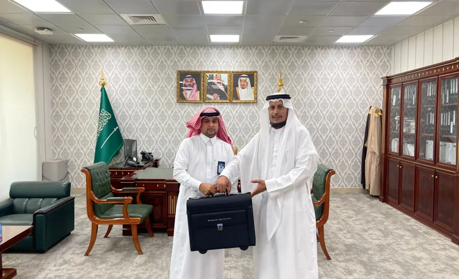 الجامعة تستقبل فريق عمل من جامعة جازان للاطلاع على تجربة الجامعة في شؤون الخريجين والتدريب الطلابي - زيارة جامعة جازان