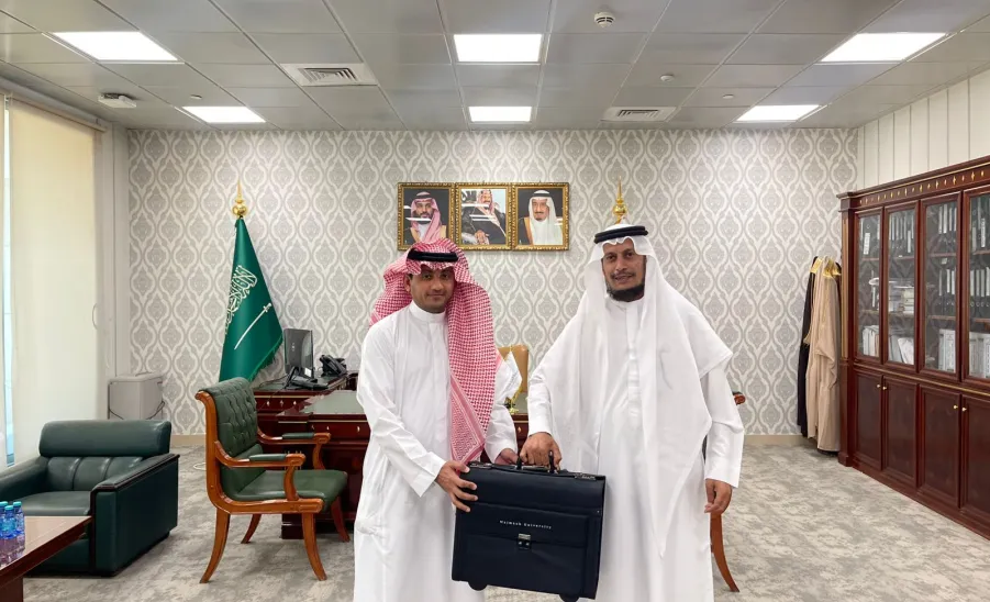 الجامعة تستقبل فريق عمل من جامعة جازان للاطلاع على تجربة الجامعة في شؤون الخريجين والتدريب الطلابي - زيارة جامعة جازان