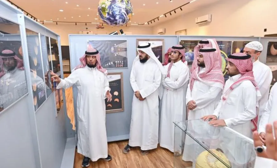 الإدارة العامة للخدمات تقدم خدماتها اللوجستية لفعاليات رصد خسوف القمر  بالمرصد الفلكي  - 1