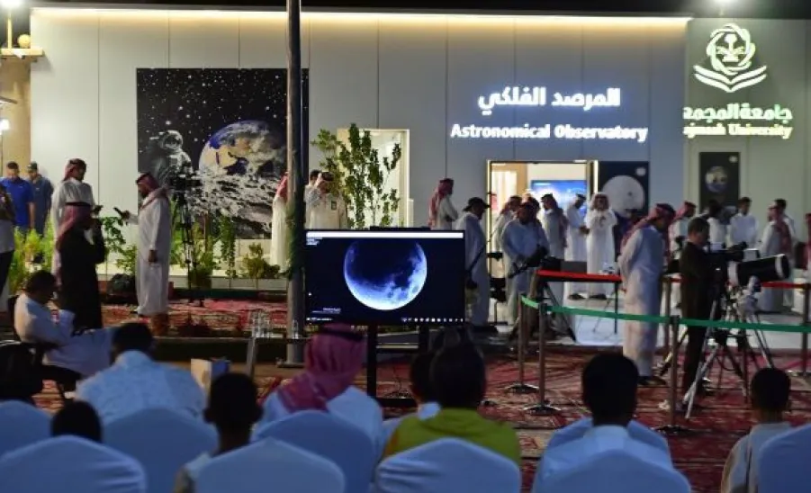 الإدارة العامة للخدمات تقدم خدماتها اللوجستية لفعاليات رصد خسوف القمر  بالمرصد الفلكي  - 1